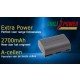 ChiliPower LP-E6 batterie pour Canon - Extra Power 2700mAh - Image 2