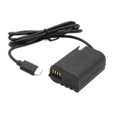 ChiliPower DR-BLK22 adaptateur secteur USB-C avec batterie factice pour Panasonic DMW-BLK22