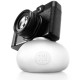 Ballpod trépied flexible 8cm blanc pour appareil photo et smartphone
